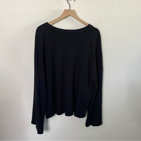 Prairie Underground Sunday Morning Pullover Sweater Black Womens Size M / L - Picture 4 of 6